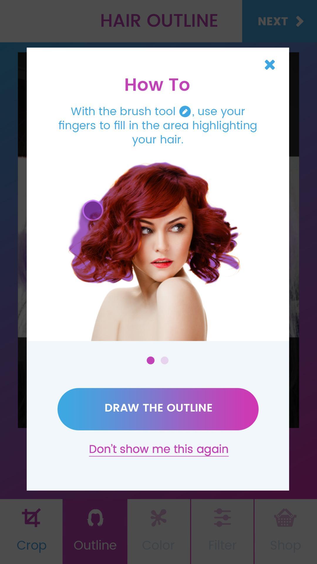 Splat Hair Color
