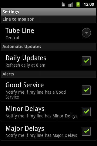 London Tube Alerts Free