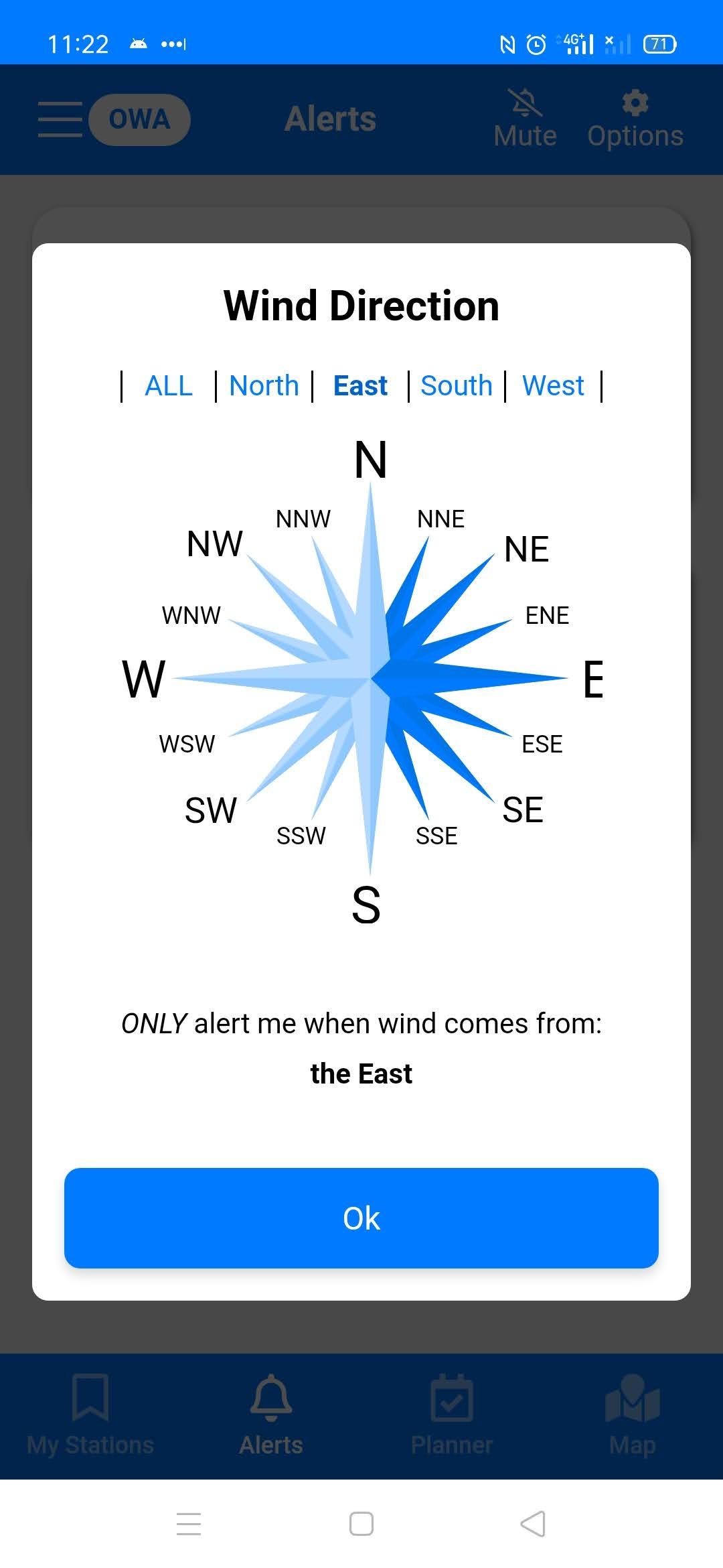 Oz Wind Alerts