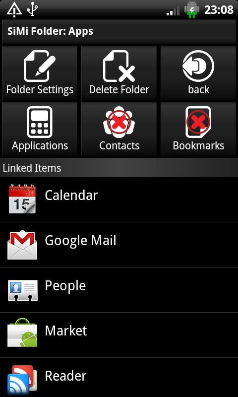 SiMi Folder Widget
