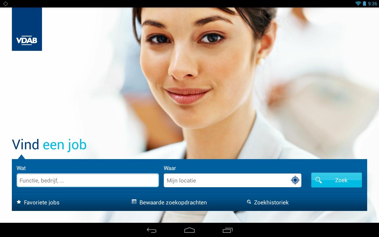 Vind een job