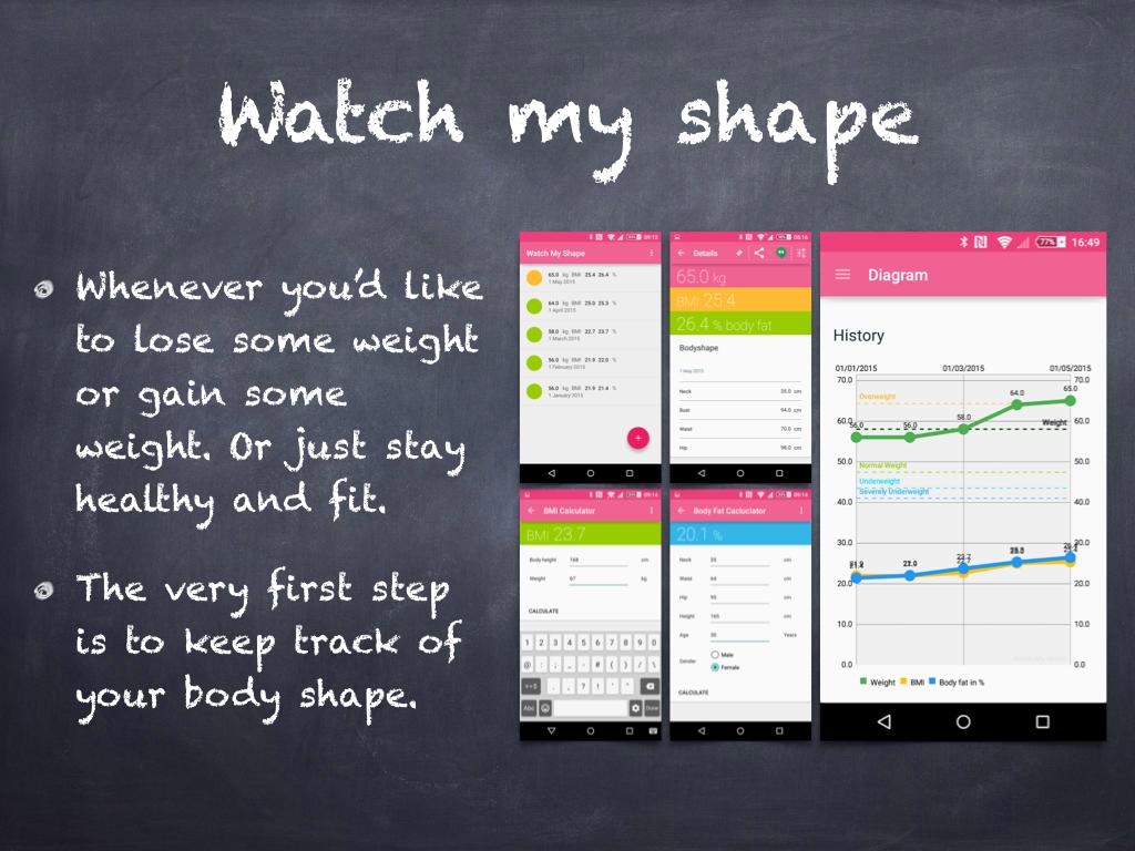Watch My Shape (BMI)