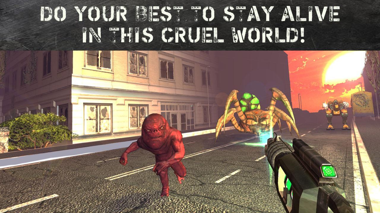 Open World Robot Survival Sim