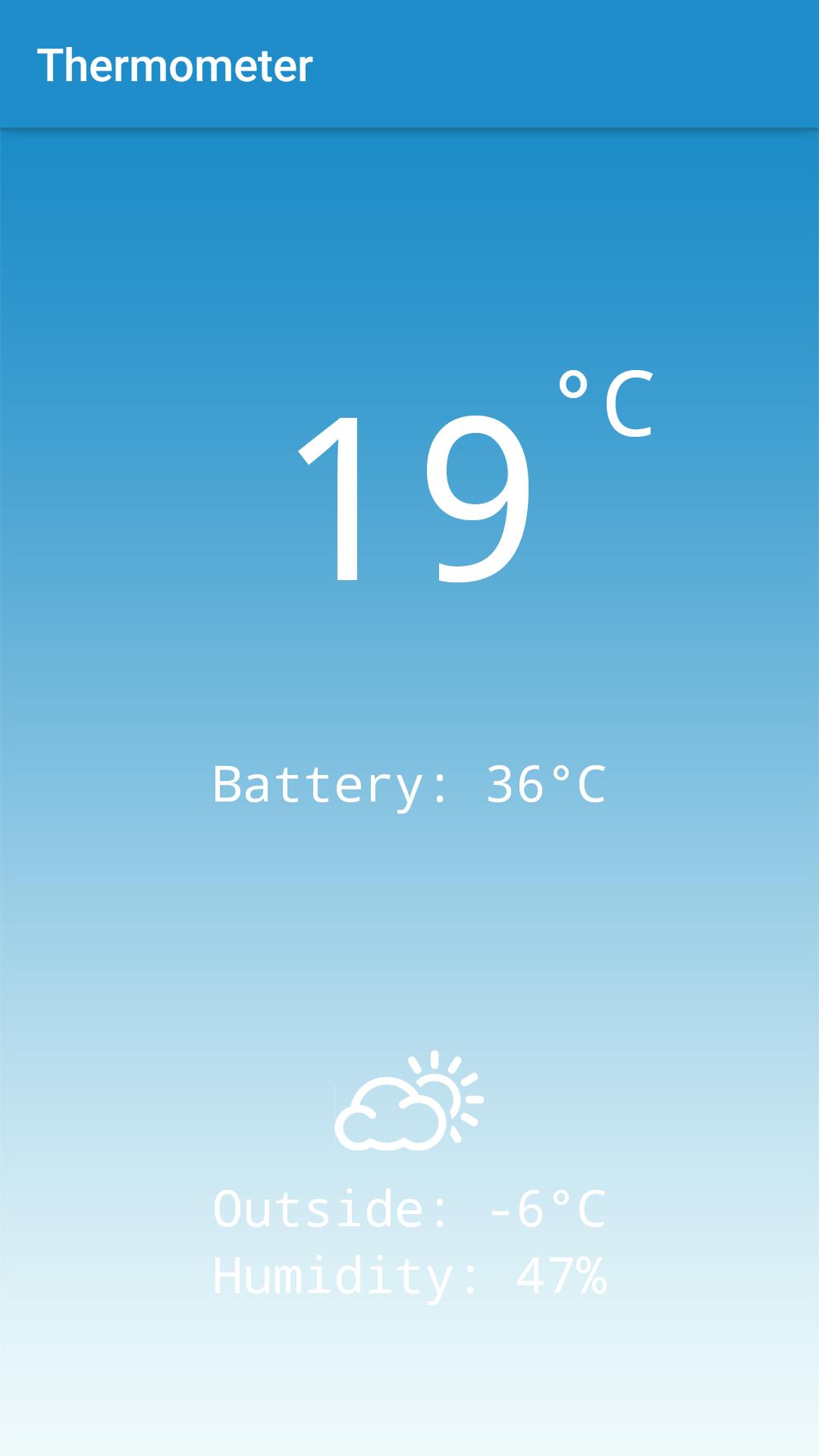 Free thermometer