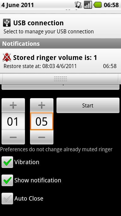 Mute Ringer