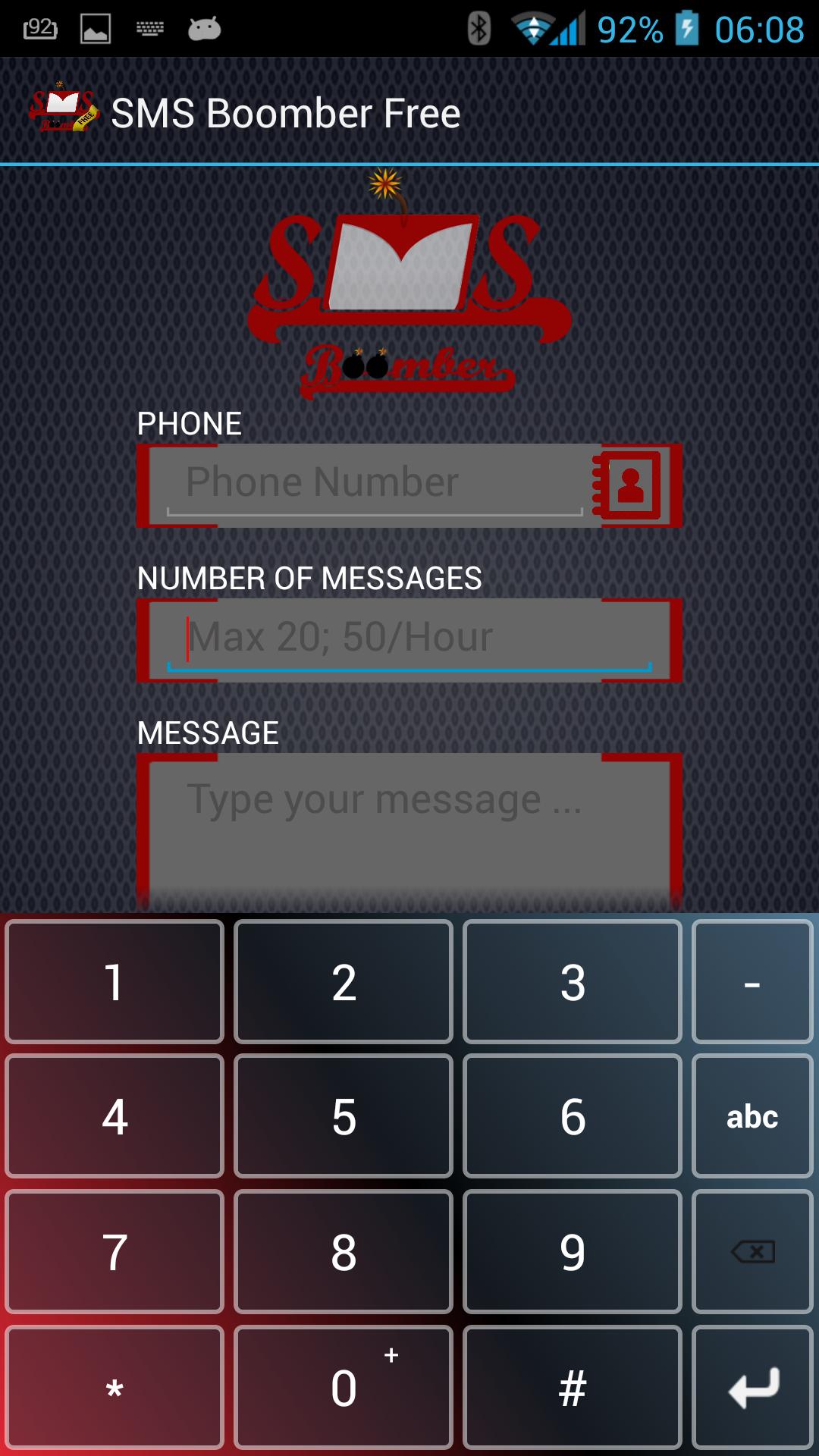 SMS Bomber Free