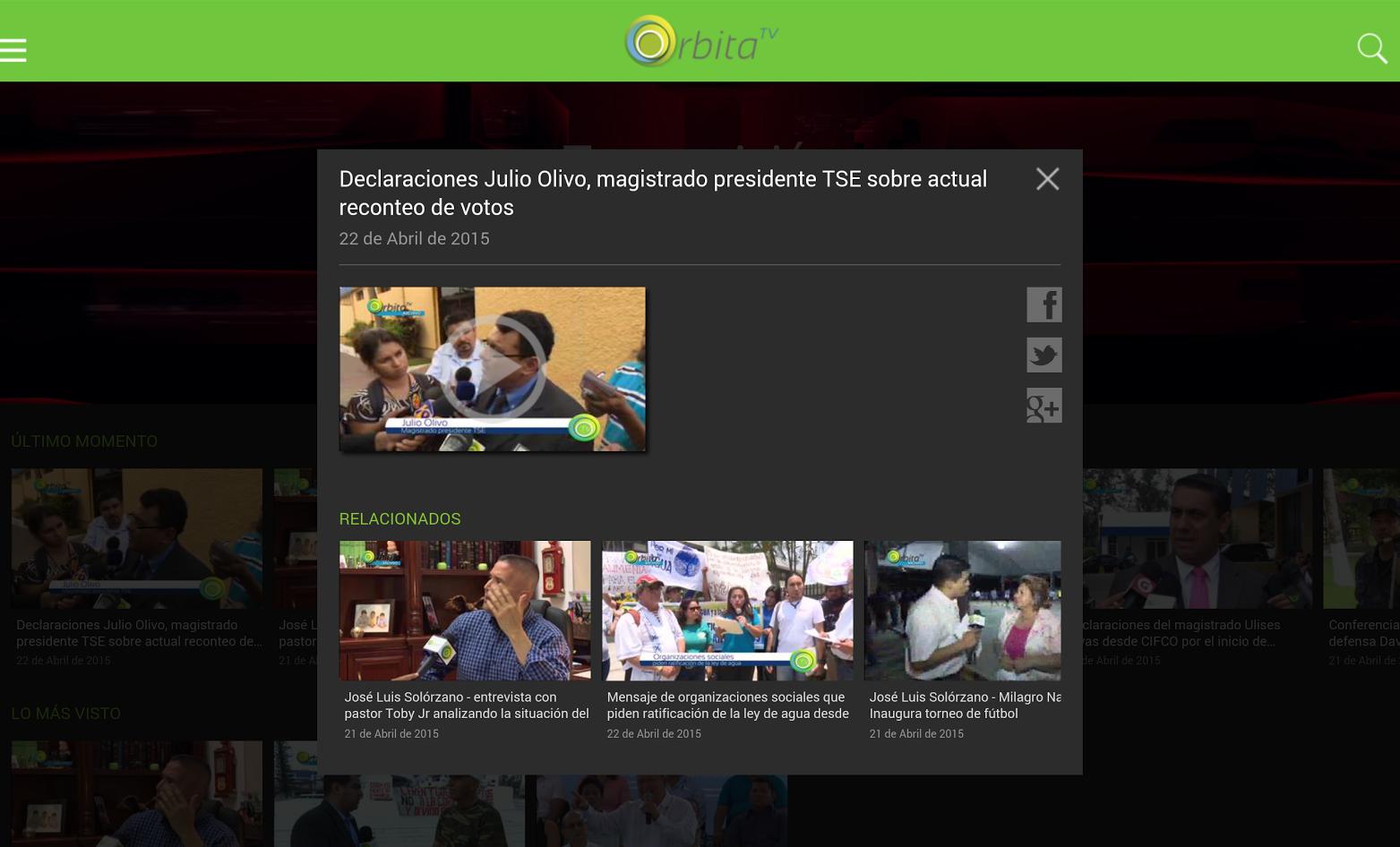 OrbitaTV for Tablets