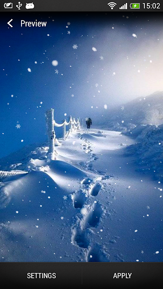 Snowfall Live Wallpaper