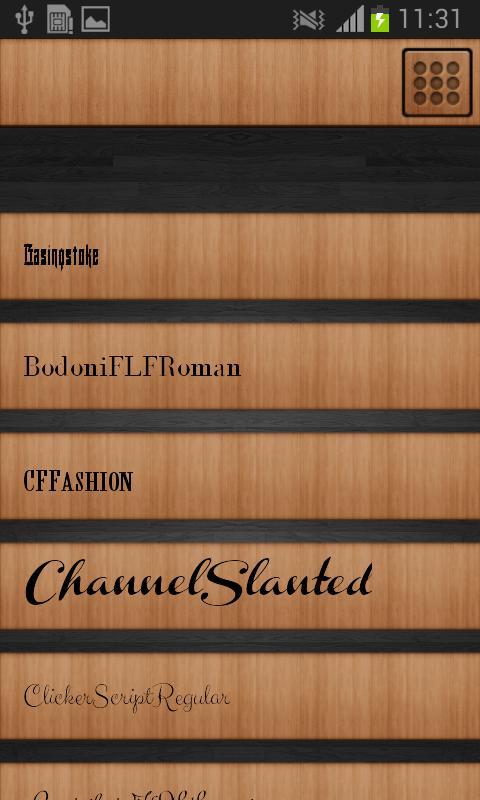 Elegant Font Style