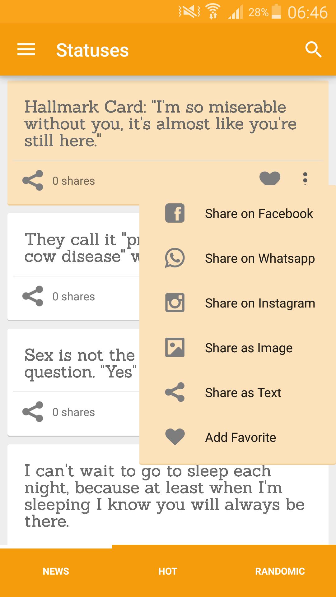 Statuses
