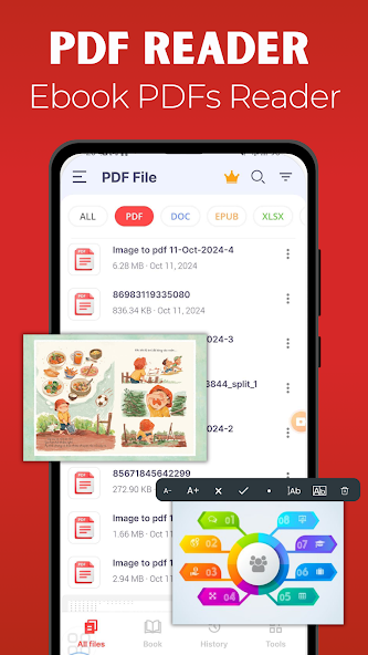 PDF Reader: Ebook PDFs Reader