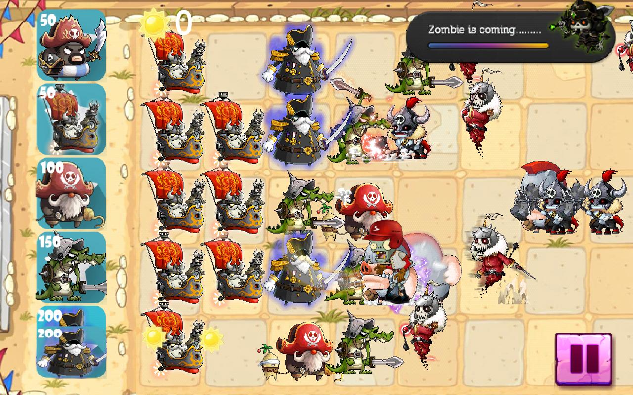 Pirate vs Zombie