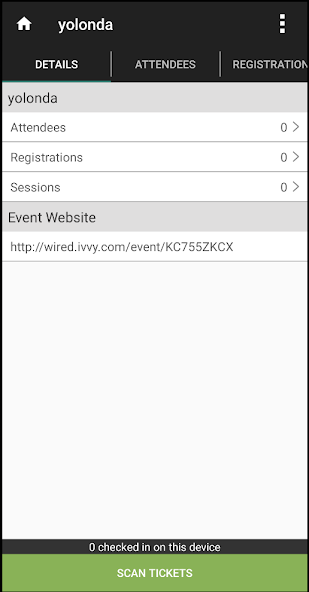 iVvy Ticket Scanner