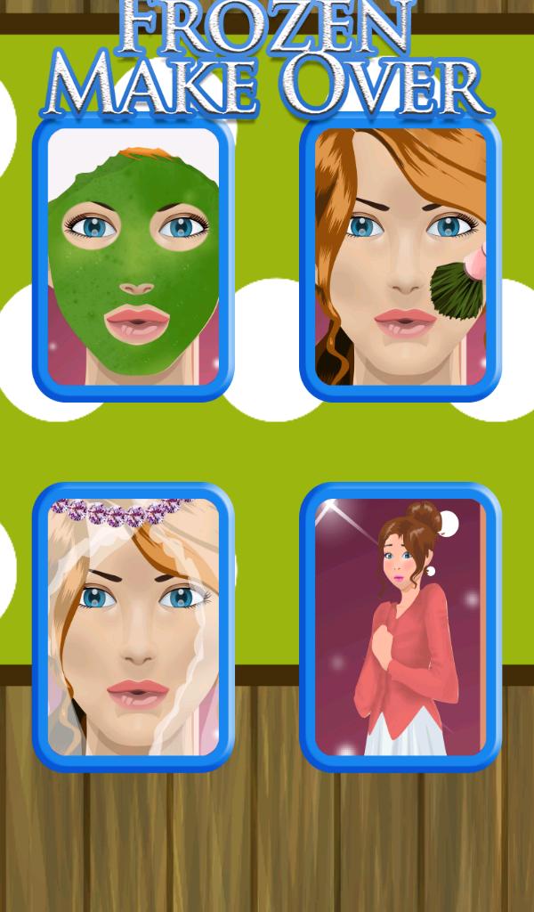 Dress and Make up Frozen