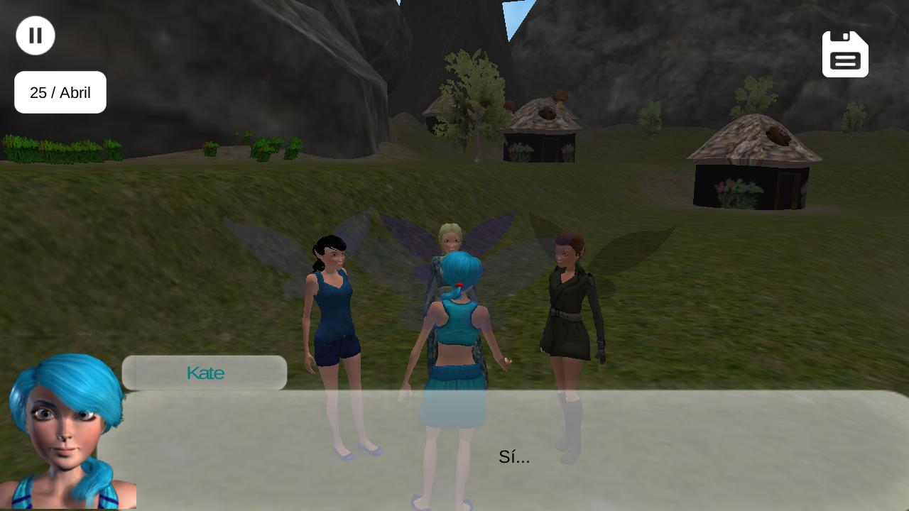 Las hadas : Novela visual 3D