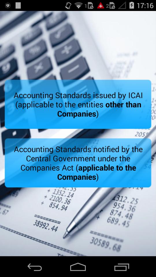 Accounting Standards India '16