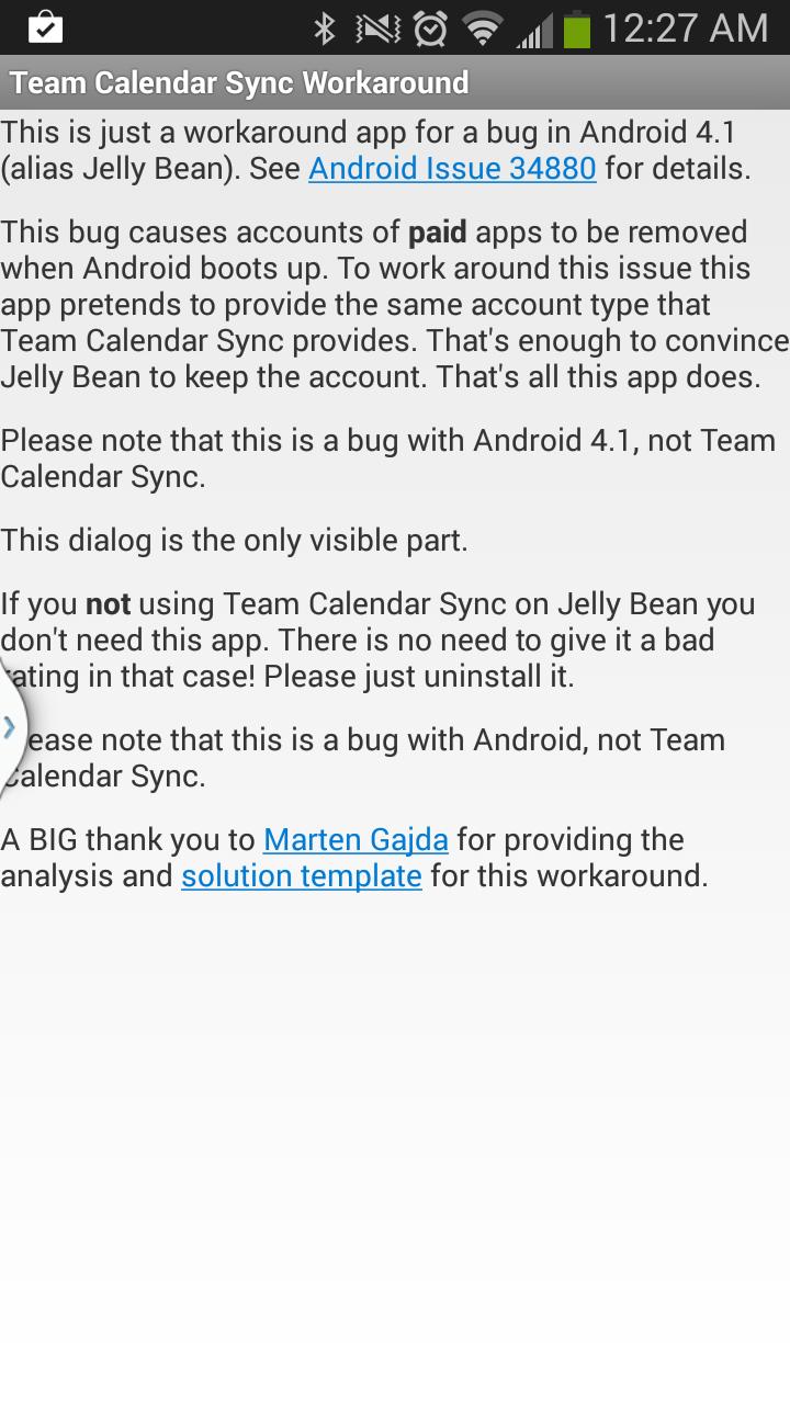 Team Calendar Sync Workaround
