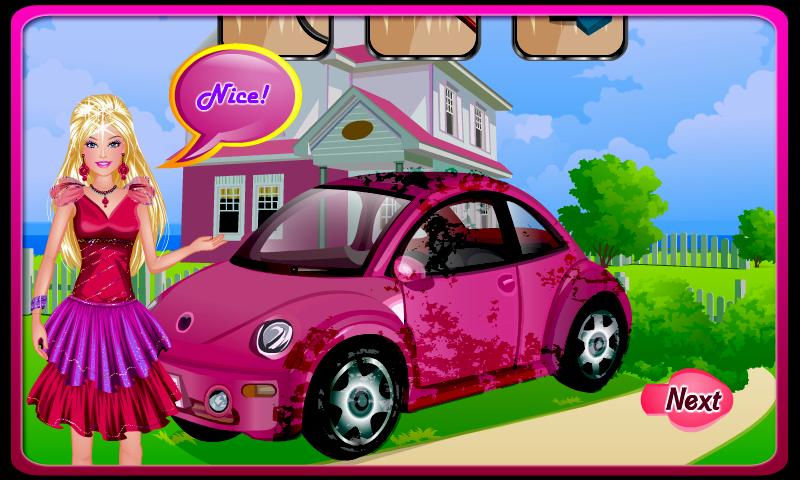 Cleaning Princess Car