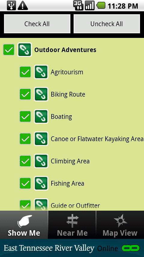 East Tennessee River Valley