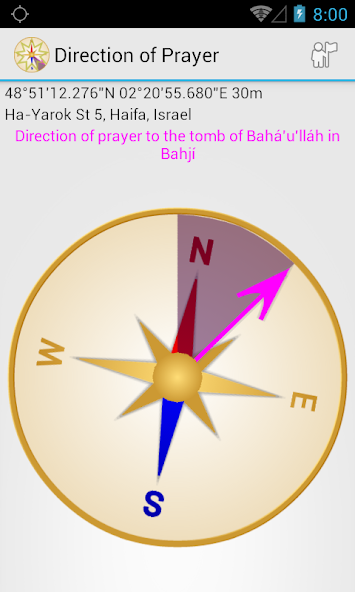 Bahai Prayer Direction