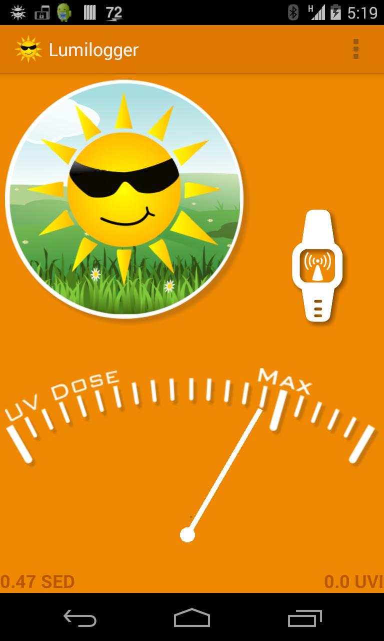 Lumilogger: Track UV Exposure