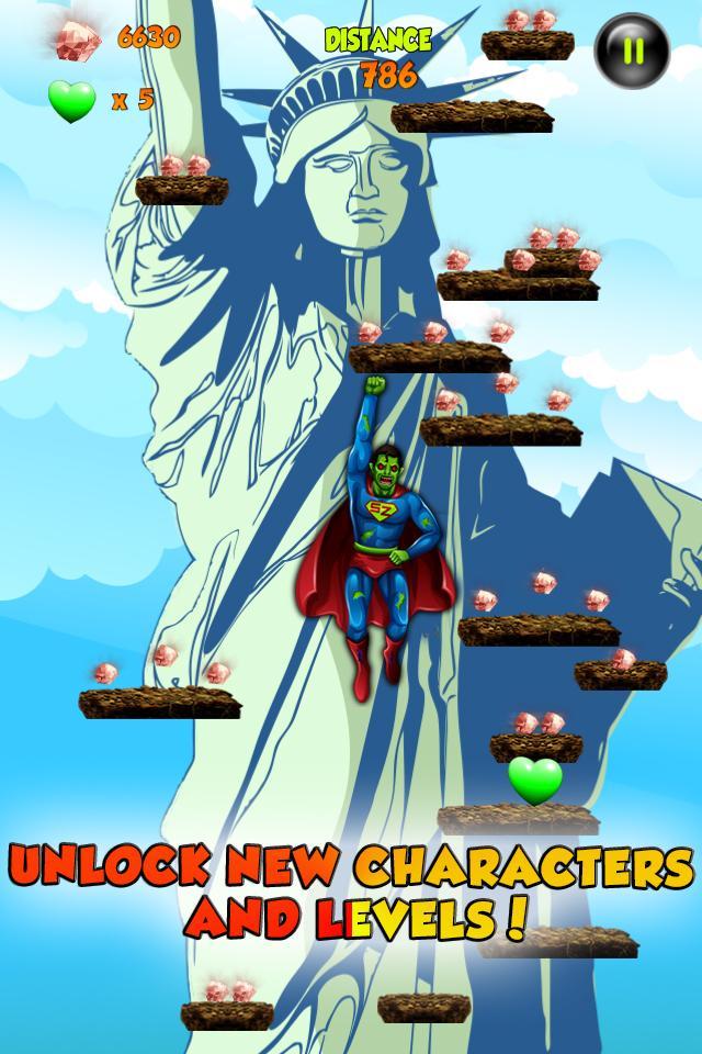 Zombie Superhero game for Kids