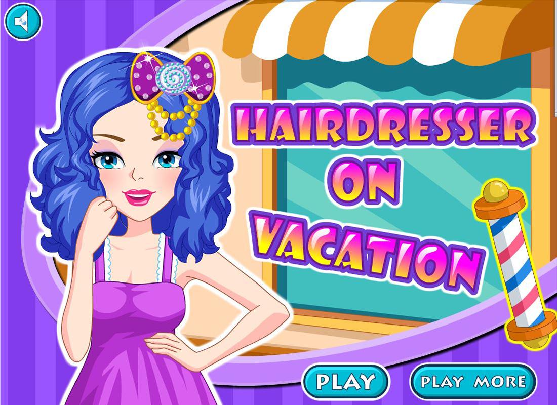 Hairdresser Game On Vacation