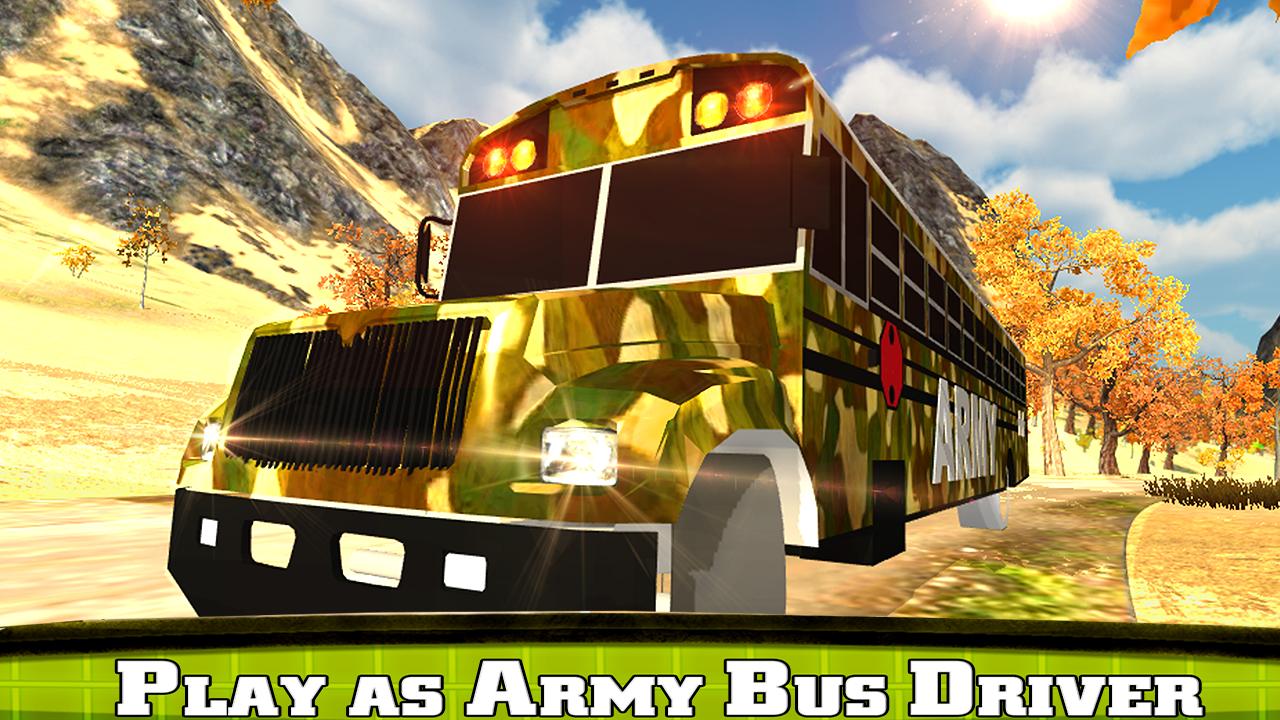 Off-Road Army Bus Simulator 3D