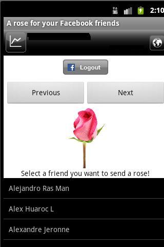 Send a rose