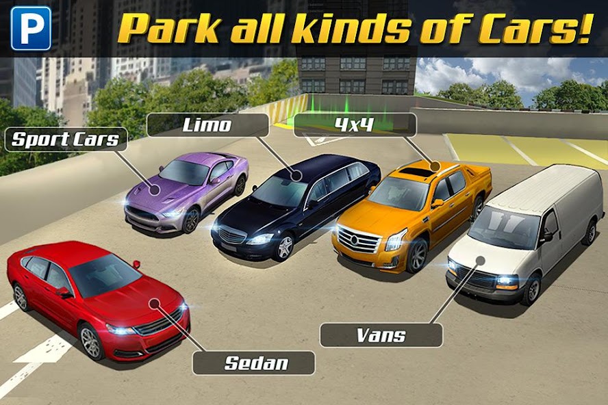 Multi Level 3 Car Parking Game