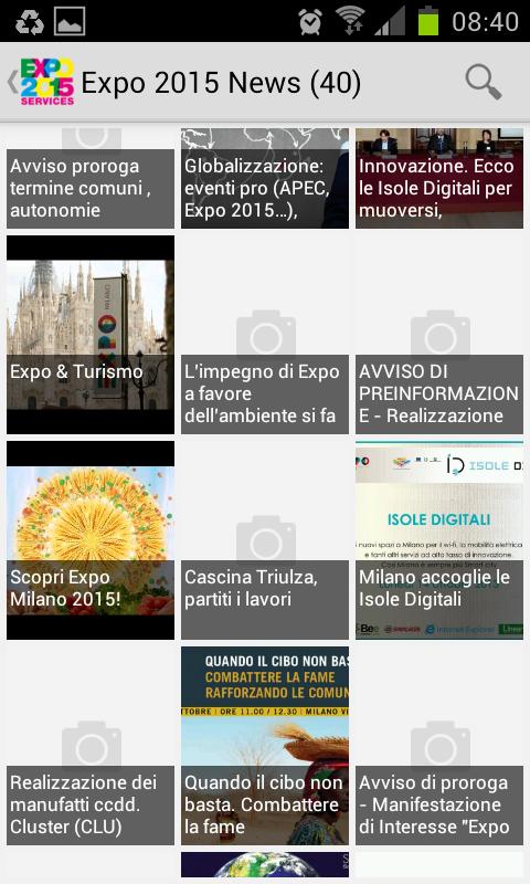 Expo 2015 Milano News
