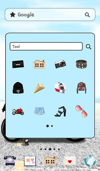 lovelygirl rider dodol theme