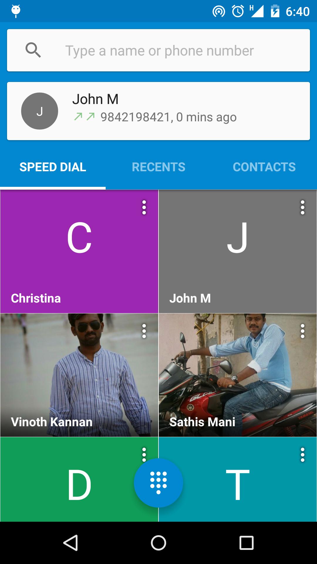 Lollipop Dialer