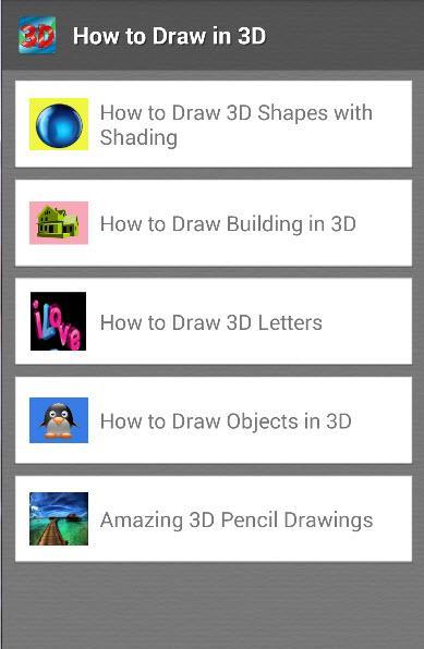 how to draw in 3D