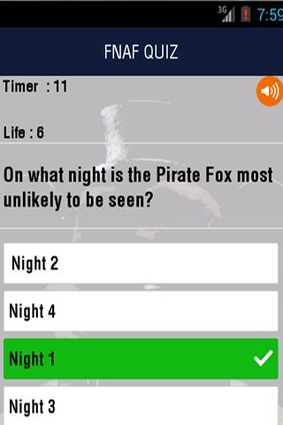 FNAF Trivia Quiz