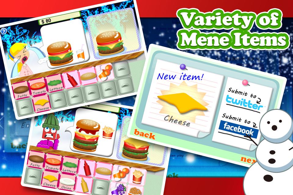 Yummy Burger Christmas Free