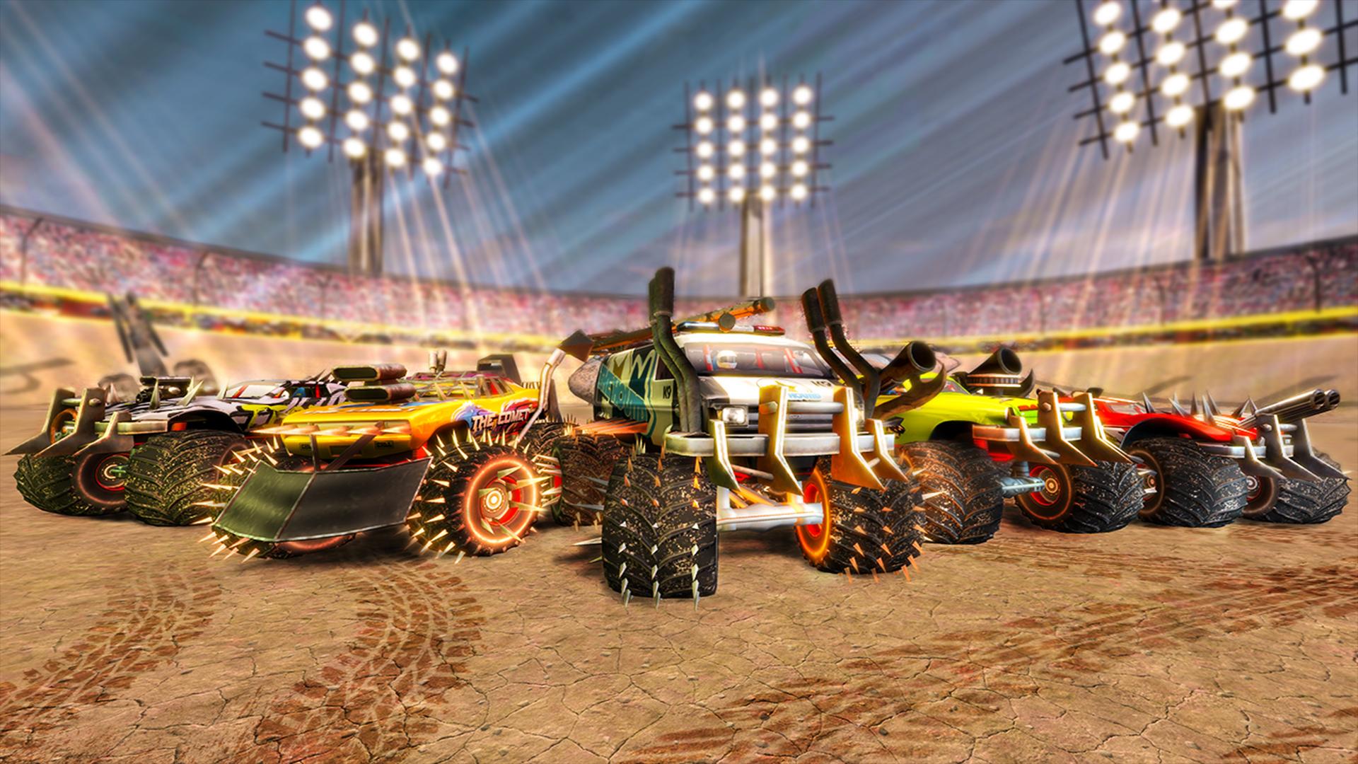 US Car Derby Demolition War Fi