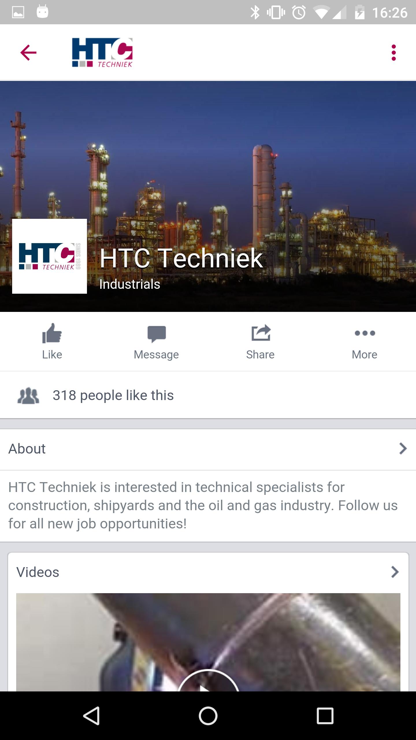 HTC Techniek