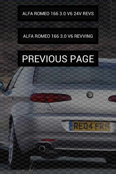 Engine sounds of 166