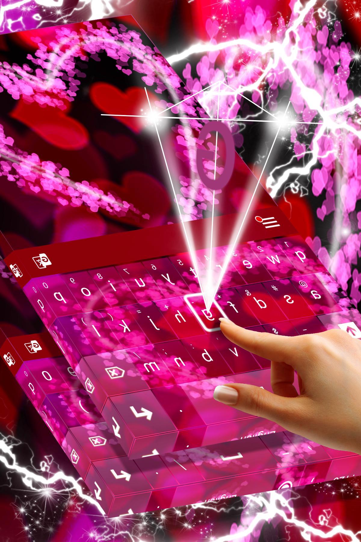 Keyboard Pink Love App