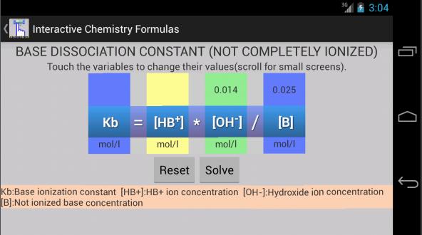 Interactive Chemistry