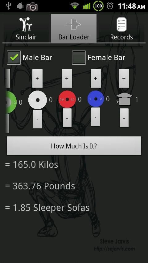 Weightlifting Calculator