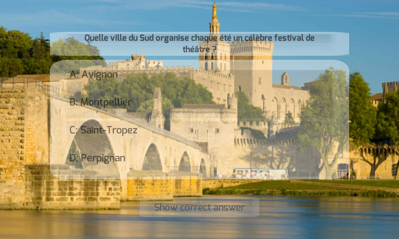 France Quiz Extension