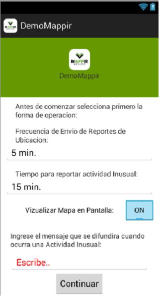 Demo Mappir