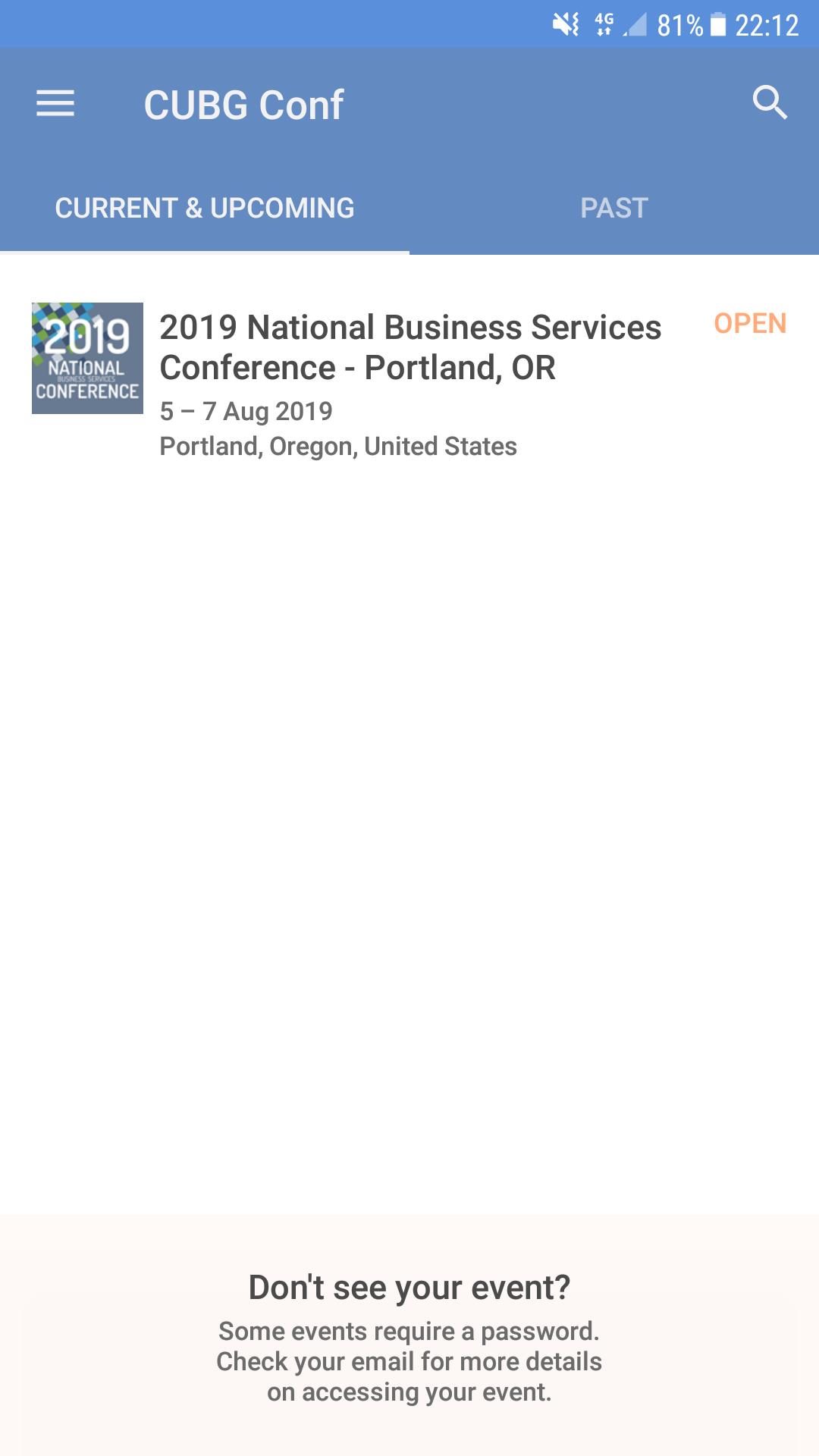 CUBG National Conference