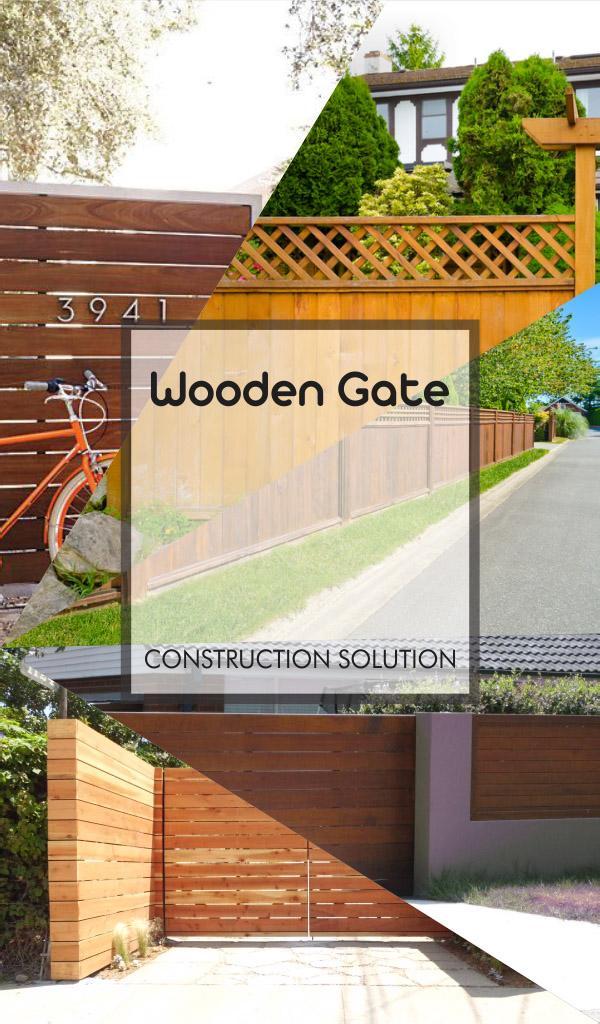 Wooden Gate Design