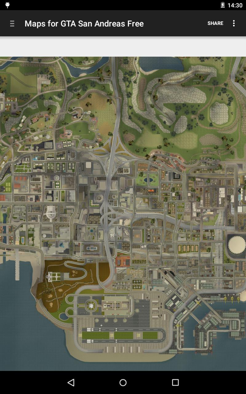 Maps for GTA San Andreas Free