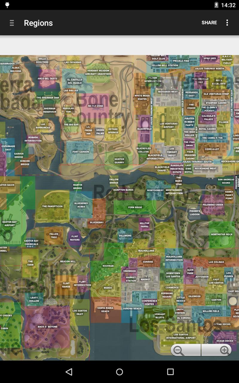 Maps for GTA San Andreas Free
