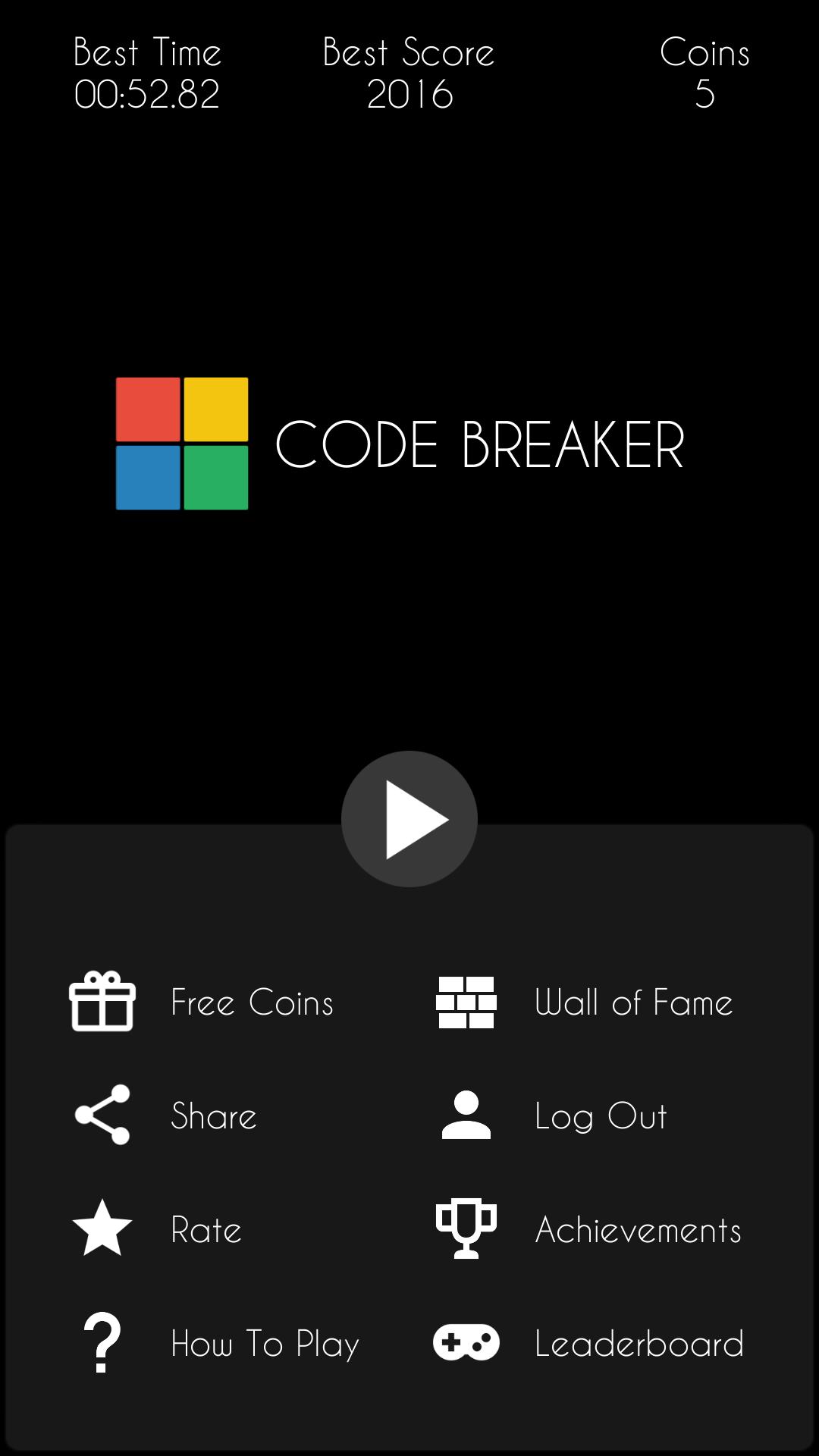 Code Breaker - Logic Game