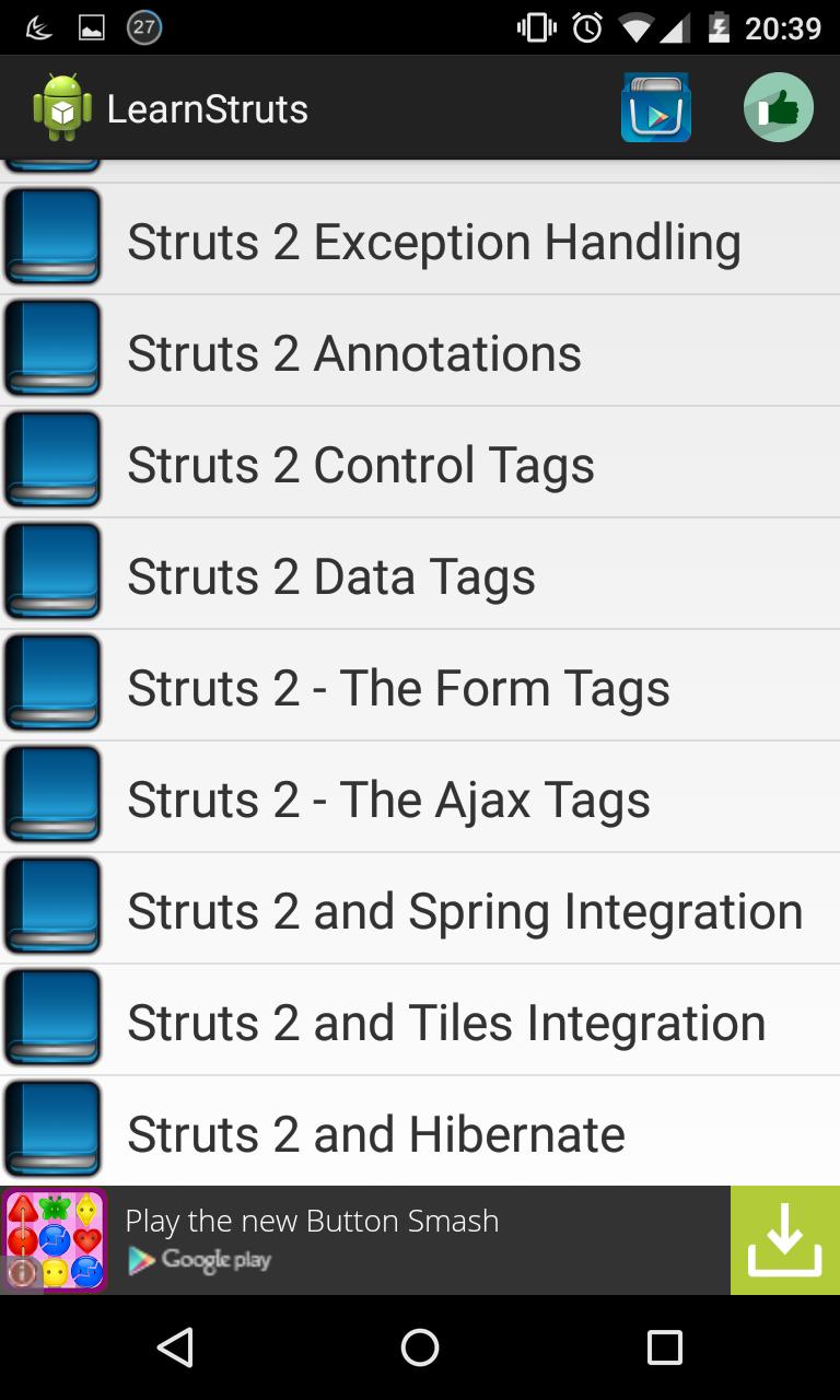 Learn Struts Framework